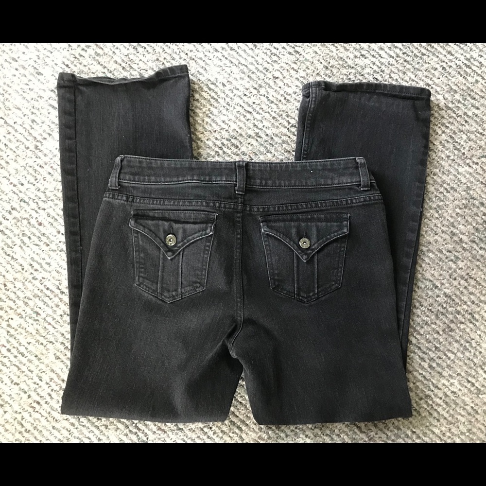 Croft barrel black/dark gray jeans